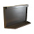 Bloembak Module Uitwendig hoekpaneel (B) R Corten 90x42 Bloembakken