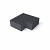 Oud Hollands hoekstuk traptreden 90gr Antraciet 20x20x20 Binnen (40x20) Traptreden