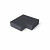 Oud Hollands hoekstuk traptreden 90gr Antraciet 23x23x15 Binnen (37x15) Traptreden