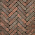 WF80 Gala WS Classica Paars blauw onbezand Waalformaat 5x20x8 Getrommeld Gebakken klinkers