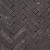 UWF60 Ares Zwart bezand 5x20x6 Waalformaat Getrommeld Gebakken klinkers