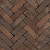 UDF60 Carpo Vida Rood paars bruin bezand 6,5x20x6 Dikformaat Getrommeld Stenen en klinkers