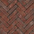 DF80 Ruston Natura Rood paars bezand 6,5x20x8 Dikformaat Getrommeld Stenen en klinkers