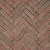 UWF60 Novoton Designa Bruin rood bezand 5x20x6 Waalformaat Ongetrommeld Gebakken klinkers