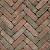 UDF60 Novoton WS Classica Rood bruin onbezand Dikformaat 6,5x20x6 Getrommeld Gebakken klinkers