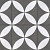 Cerasun Flower Decor 60x60x4 Keramische tegels
