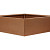 Bloembak vlak - Corten 90x150x40 Bloembakken