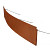 Borderpaneel flex 220x28 cm Corten Borderrand cortenstaal 