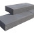 Traptrede strak Zwart 16x40x50 Traptreden