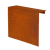 Overzetstuk muurelement recht Corten 150x45x15,8 Borderrand cortenstaal 