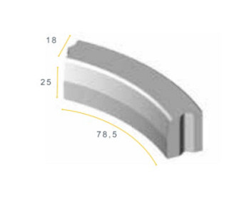 Trottoirband Bochtband Inwendig Grijs 18 20x25x78 5 4i trottoirband-bochtband-inwendig-grijs-18-20x25x78-5-4i