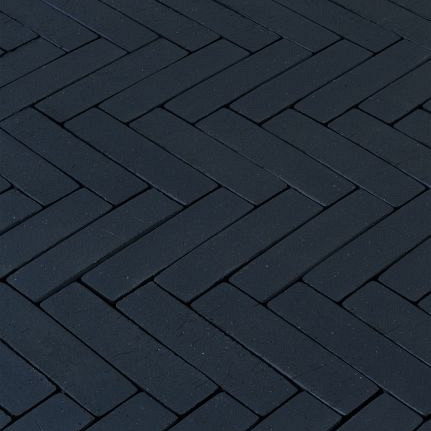 Carbona Zwart 7,1X29,2X5,2 Strak Gebakken klinkers