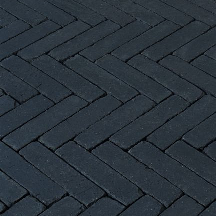 Cabrona Antica  Zwart 7,1X29,2X5,2 Strak Gebakken klinkers
