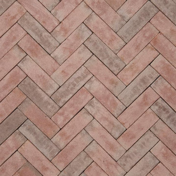 UDF60 Novoton Designa Bruin rood bezand 6,5x20x6 Dikformaat Ongetrommeld Gebakken klinkers