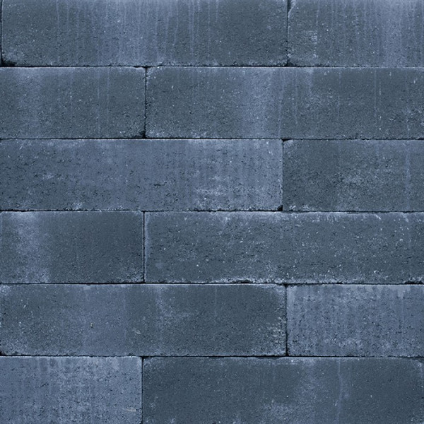 Wallblock old Antraciet 15x15x30 Stapelblokken