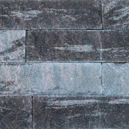 Wallblock split Zeeuws Bont 12x12x30 Stapelblokken