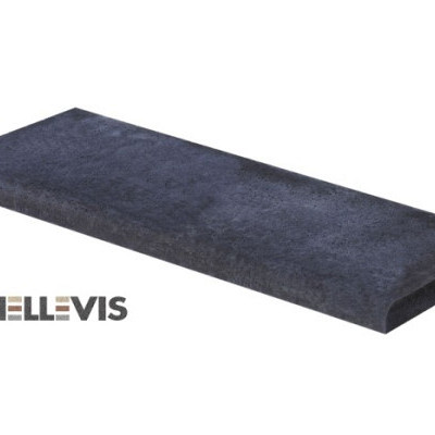 Oud Hollandse zwembadrand Antraciet 40x100x5 Oud Hollandse tegels 