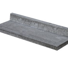 Oud Hollandse traptreden L-model Antraciet 40x100x15 Traptreden