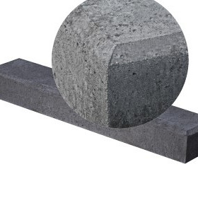 Oud Hollandse betonbiels Antraciet 100x20x12 Structuur Oud Hollandse tegels 