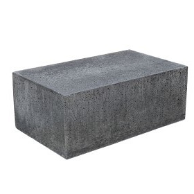 Oud Hollands zitelement Antraciet 100x60x40 Recht Oud Hollandse tegels 