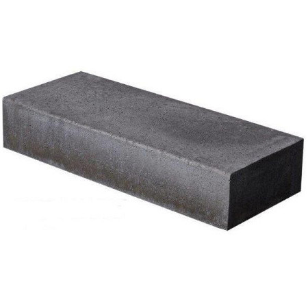 Oud Hollandse halve traptreden Antraciet 37x50x15 Traptreden