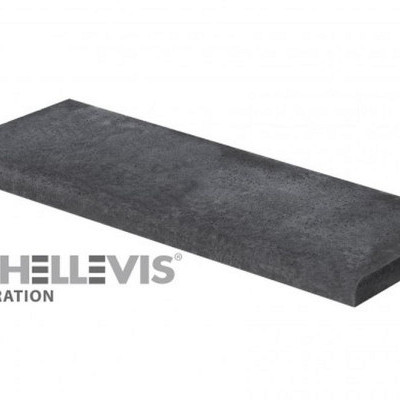 Oud Hollandse zwembadrand Carbon 40x100x5 Oud Hollandse tegels 