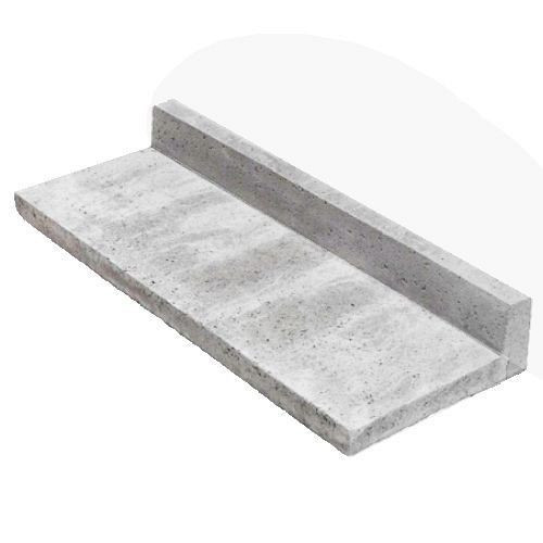 Oud Hollandse traptreden L-model Grijs 40x100x15 Traptreden