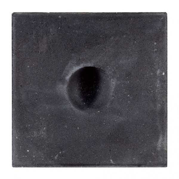 Knikkertegel Zwart 30x30x6 Beton tegels