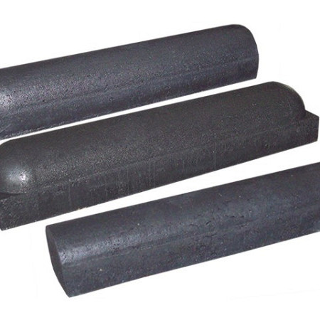 Parkeer- of stootbanden Grijs 20x95x17 2x rond Betonelementen