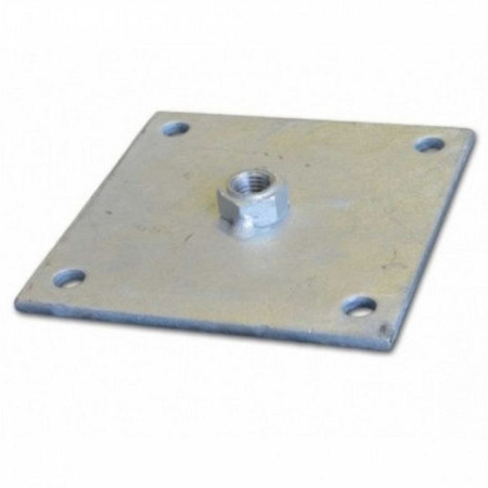 Stelplaat 10x10 M16 Betonelementen