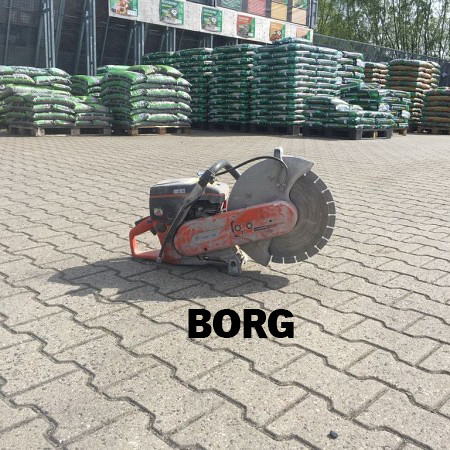 Borg betonzaag met expansievat / bandenzaag Verhuur