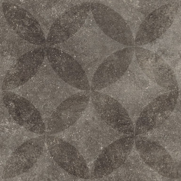 Solostone Decoren Hormigon Floret Antra 70x70x3,2 Keramische tegels