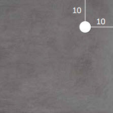 GeoCeramica In-Lite Ready Gat 60 mm Positie 60C Keramische tegels