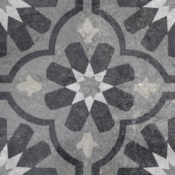 GeoCeramica Elios Decoro Tulipani 80x80x4 Keramische tegels