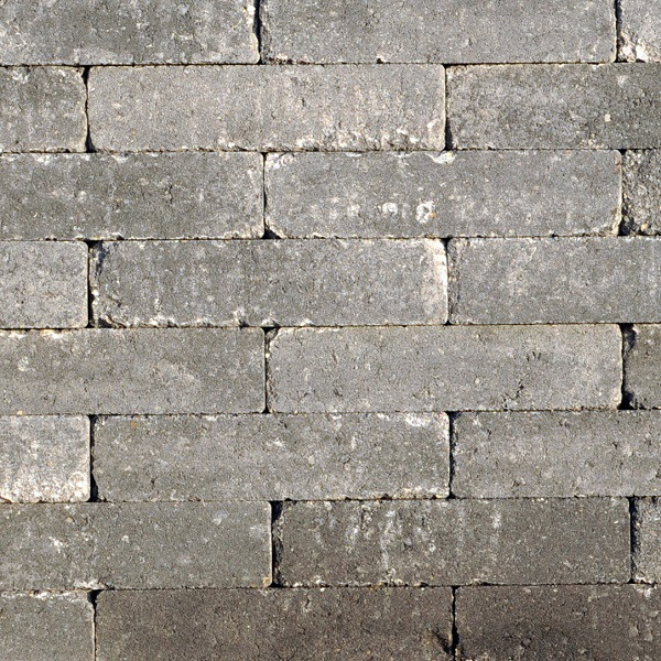 Abbeystones Grijs/zwart met deklaag 5x20x7 Stenen en klinkers