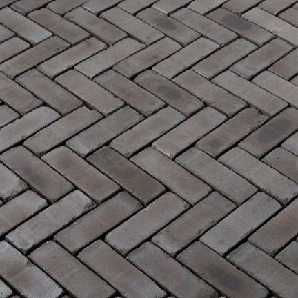 DF60 Lugano antica Blauw-zwart 6,7x20,4x6 Getrommeld Gebakken klinkers