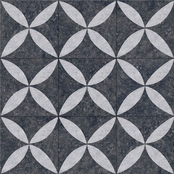 Kera Twice Flower lotus 60x60x4 Keramische tegels