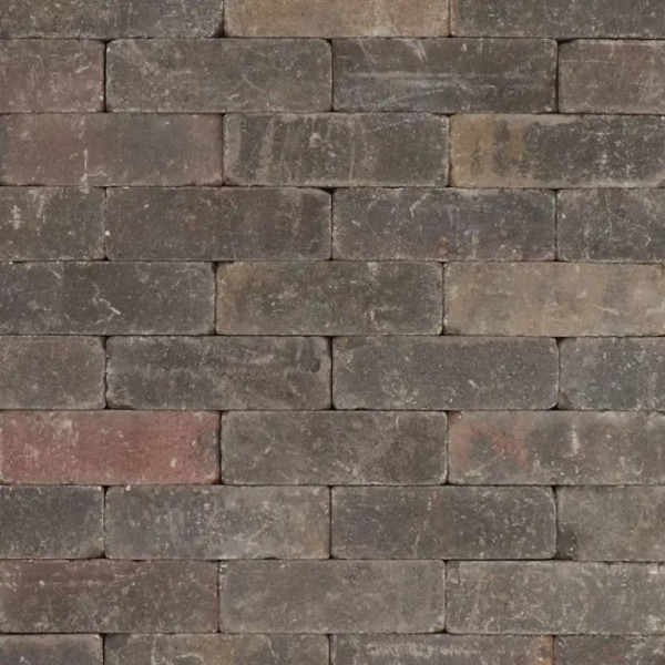 Metro Trommelsteen 21x7x7 brons genuanceerd Beton klinkers