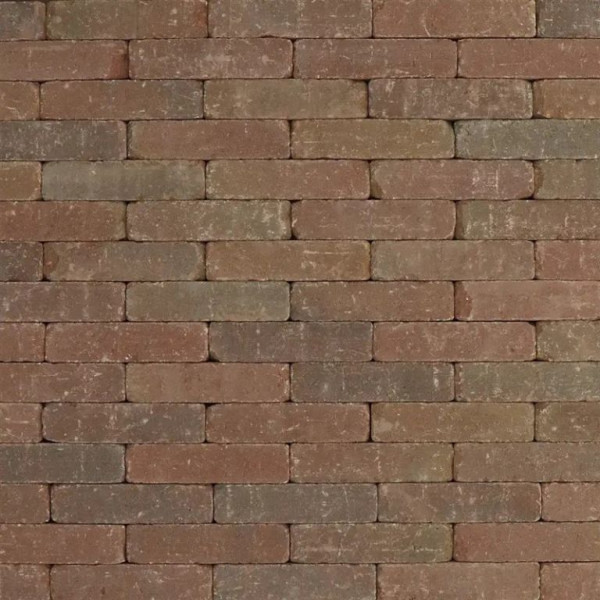 Metro Trommelsteen waalformaten Brons genuanceerd 5x20x7 Beton klinkers