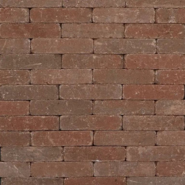 Tambour Trommelsteen waalformaten Paars genuanceerd 5x20x7 Beton klinkers