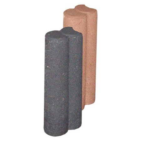 Duo palissaden Bruin 6x12x25 Palissades
