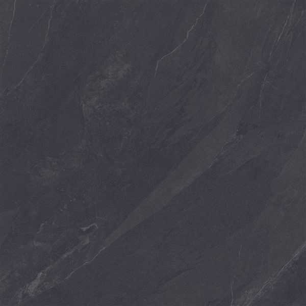 Solostone Uni Waves Zwart 70x70x3,2 Keramische tegels