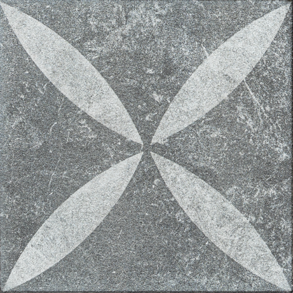 GeoProArte Design Flowers Anticum Flower 60x60x4 Beton tegels