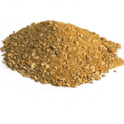 Gravier d'or split bigbag +/- 1300 kg Geel-grijs 0-5 mm Grind en Split