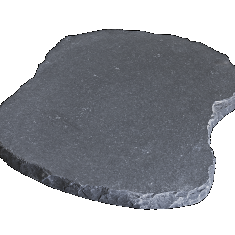 Flagstone op maat Black beauty Zwart Gespleten Flagstones