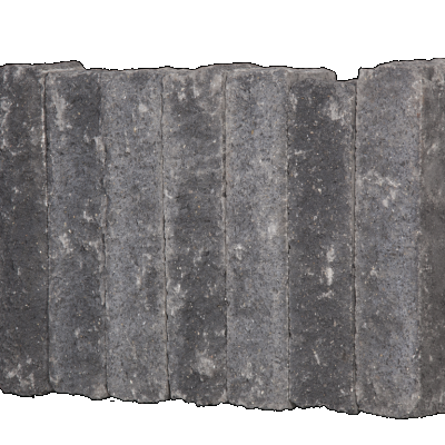 Palissade-stapelblok splitton Mount Everest 12x12x50 Gekloofd/getrommeld Stapelblokken