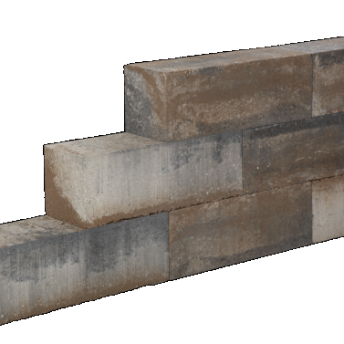 Lineablock Kilimanjaro 15x15x45 Strak muurelement,ongetrommeld Stapelblokken