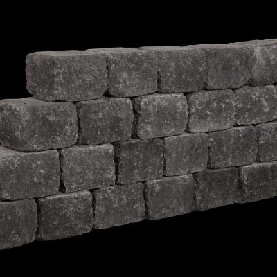 Combiwall Splitton Mount Everest 20x20x7,5 Getrommeld,4 zijden gekloofd muurelement Stapelblokken