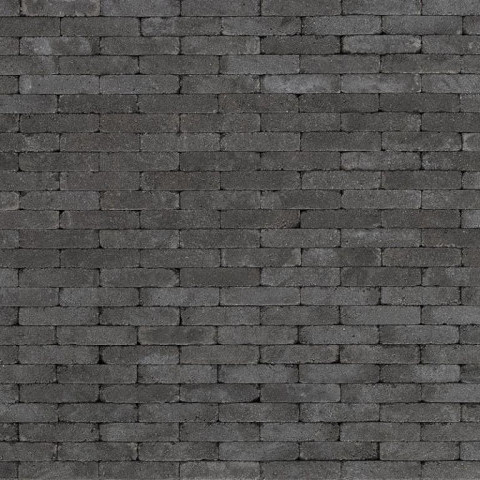 Tumbelton Extra Coal 5x20x7,3 Getrommeld Stenen en klinkers