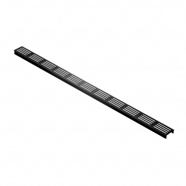 SlimLine 6,1x100x10 Gootelement inclusief RVS rooster Goten
